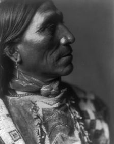 Little Hawk-Brulé, c1907. Creator: Edward Sheriff Curtis