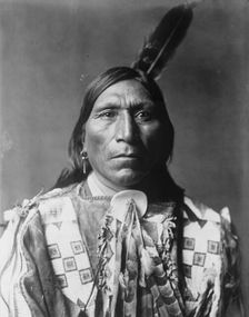 Little Hawk, c1907. Creator: Edward Sheriff Curtis