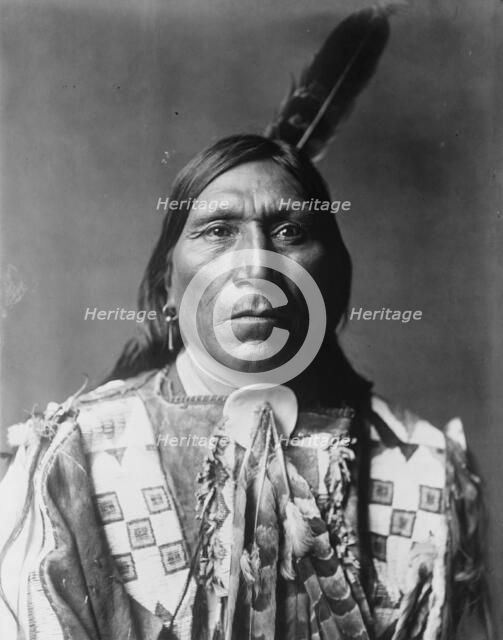 Little Hawk, c1907. Creator: Edward Sheriff Curtis.