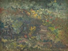 Little Houses by the Forest, 1940-1944. Creator: Arnold Peter Weisz-Kubincan