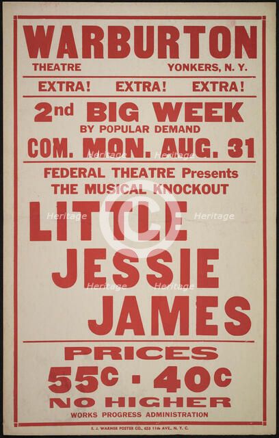 Little Jessie James, [193-]. Creator: Unknown.