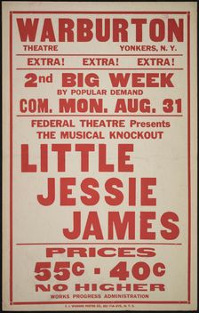 Little Jessie James, [193-]. Creator: Unknown