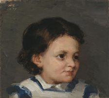 Little Liisa, 1879. Creator: Helene Schjerfbeck