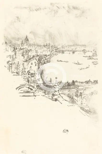 Little London, 1896. Creator: James Abbott McNeill Whistler.