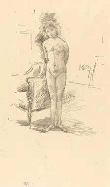 Little London Model, 1896. Creator: James Abbott McNeill Whistler
