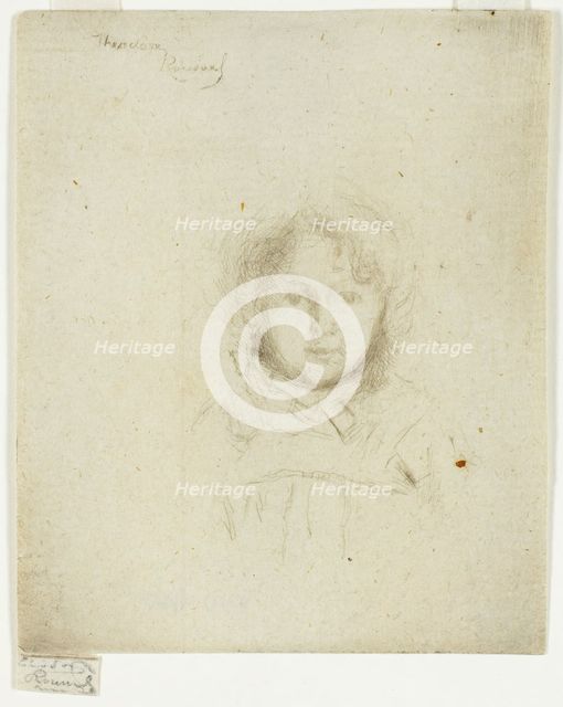 Little Paul (February 6th, 1889), 1889. Creator: Theodore Roussel.