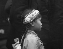 Little Plum Blossom, Chinatown, San Francisco, between 1896 and 1906. Creator: Arnold Genthe