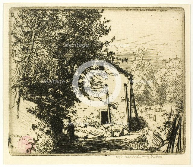 Little Poigny, 1906. Creator: Donald Shaw MacLaughlan.