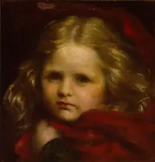 Little Red Riding Hood, 1864. Artist: George Frederick Watts