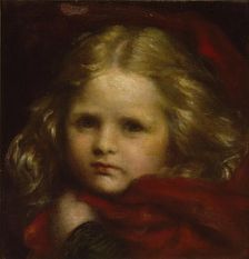 Little Red Riding Hood, 1864. Artist: George Frederick Watts