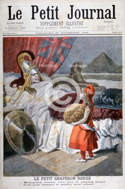 Little Red Riding Hood, 1898. Creator: F Meaulle.