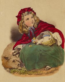 Little Red Ridinghood., 1865-1875. Creator: Terry & Stoneman & Company