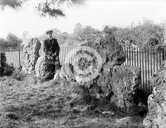 Little Rollright Stones, Rollright, Oxfordshire, c1860-c1922. Artist: Henry Taunt