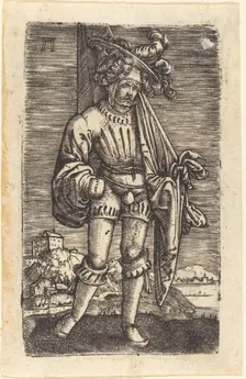 Little Standard Bearer, c. 1516/1518. Creator: Albrecht Altdorfer