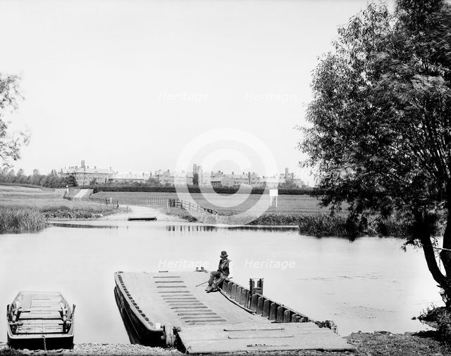Little Stoke Ferry, Oxfordshire, 1890. Artist: Henry Taunt.
