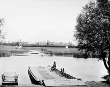 Little Stoke Ferry, Oxfordshire, 1890. Artist: Henry Taunt