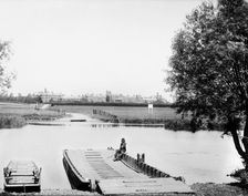 Little Stoke Ferry, Oxfordshire, 1890. Artist: Henry Taunt