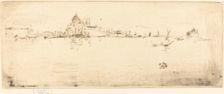 Little Salute, 1879/1880. Creator: James Abbott McNeill Whistler