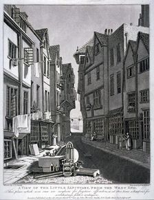 Little Sanctuary, Westminster, London, 1807. Artist: William Fellows