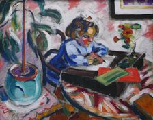 Little Schoolgirl, 1907. Creator: Henri Victor Gabriel Le Fauconnier