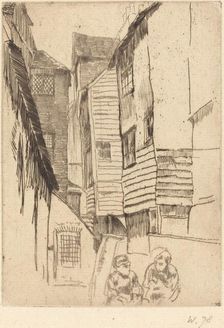 Little Smithfield, c. 1877. Creator: James Abbott McNeill Whistler