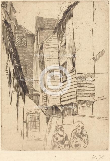 Little Smithfield, c. 1877. Creator: James Abbott McNeill Whistler.