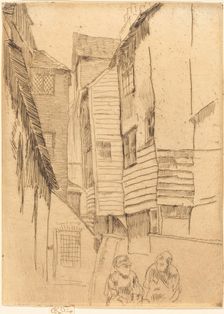 Little Smithfield, c. 1877. Creator: James Abbott McNeill Whistler