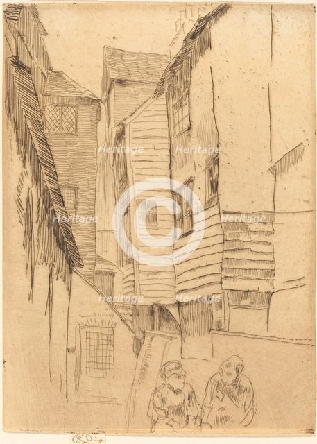 Little Smithfield, c. 1877. Creator: James Abbott McNeill Whistler.