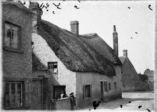 Little Thatched Cottage, Church Street, Eynsham, West Oxfordshire, 1885. Creator: Unknown