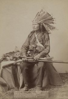 Little, the instigator of Indian revolt at Pine Ridge, 1890 [] /, 1890, c1891. Creator: John C. H. Grabill