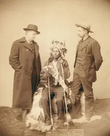 Little, the instigator of Indian Revolt at Pine Ridge, 1890, 1891. Creator: John C. H. Grabill