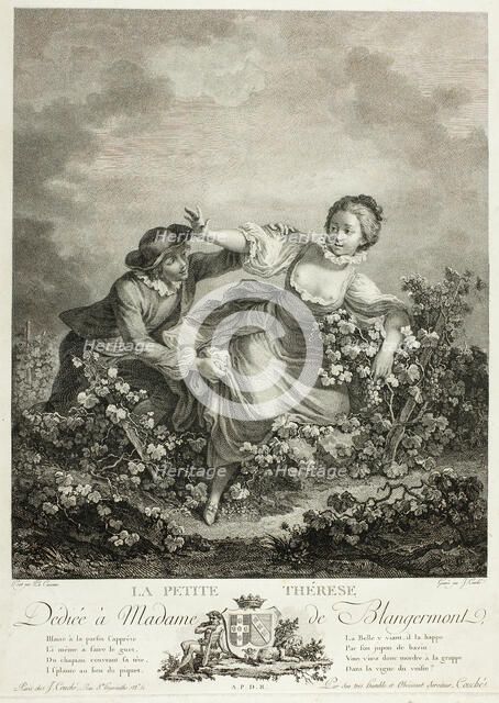 Little Theresa, c. 1783. Creator: Jacques Couche.