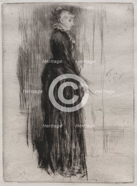 Little Velvet Dress. Creator: James McNeill Whistler (American, 1834-1903).