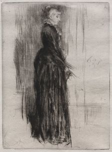 Little Velvet Dress. Creator: James McNeill Whistler (American, 1834-1903)