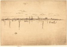 Little Venice, 1880. Creator: James Abbott McNeill Whistler