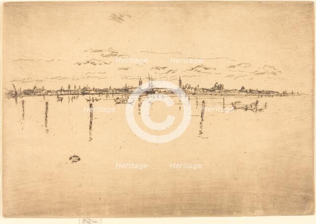 Little Venice, 1880. Creator: James Abbott McNeill Whistler.