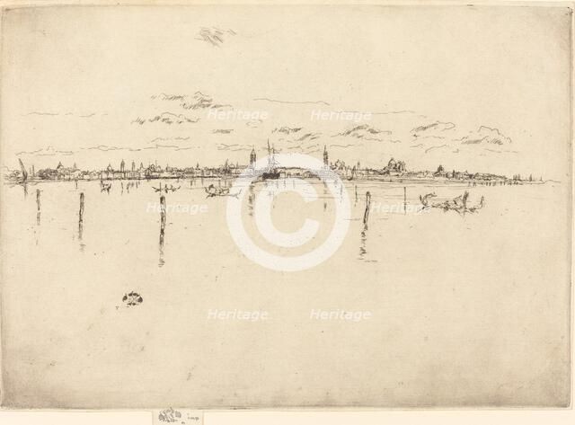 Little Venice, 1880. Creator: James Abbott McNeill Whistler.