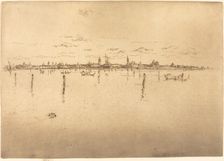 Little Venice, 1880. Creator: James Abbott McNeill Whistler