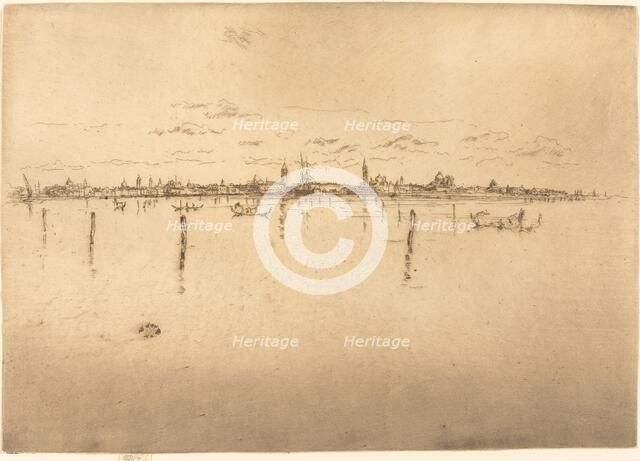 Little Venice, 1880. Creator: James Abbott McNeill Whistler.