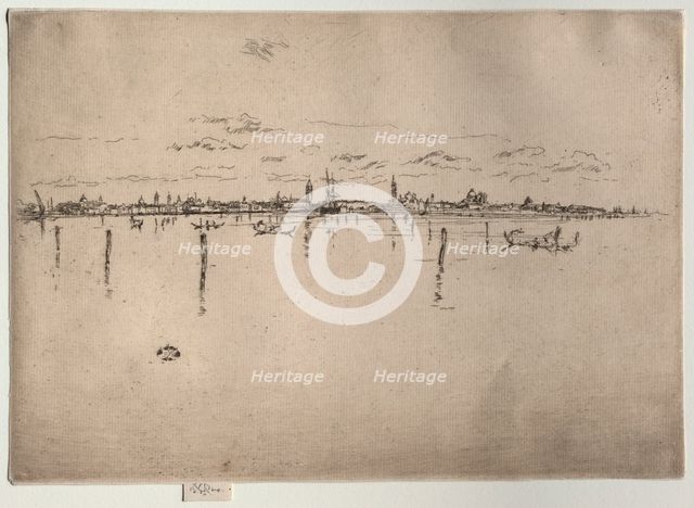 Little Venice, 1880. Creator: James McNeill Whistler (American, 1834-1903).