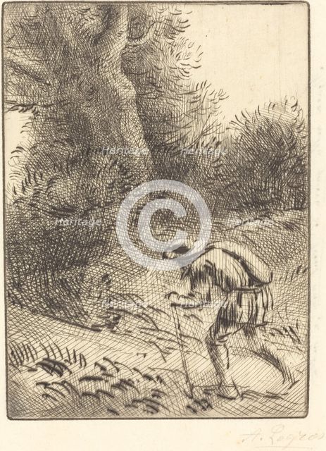 Little Wandering Jew (Le petit juif errant). Creator: Alphonse Legros.