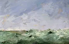 Little Water. Dalarö 1892, 1892. Creator: August Strindberg