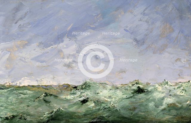 Little Water. Dalarö 1892, 1892. Creator: August Strindberg.
