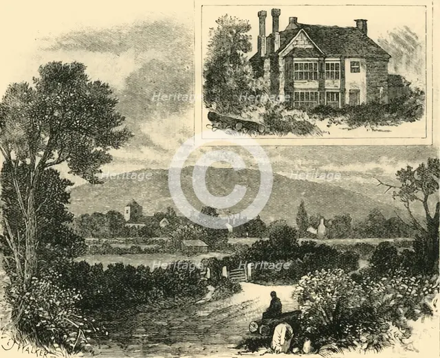 'Little Wenlock and the Whekin. The Old Hall', 1898. Creator: Unknown.