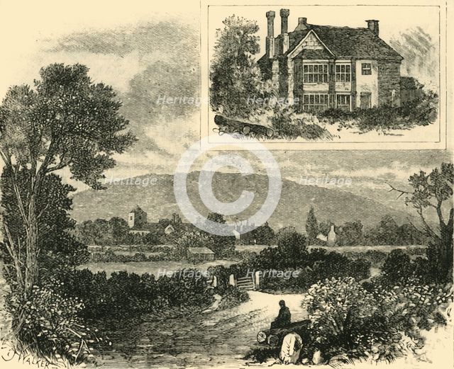 'Little Wenlock and the Whekin. The Old Hall', 1898. Creator: Unknown.