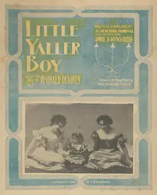 Little yaller boy 1898. Creator: Unknown