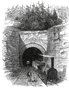 Littlebury Tunnel, 1845. Creator: Unknown