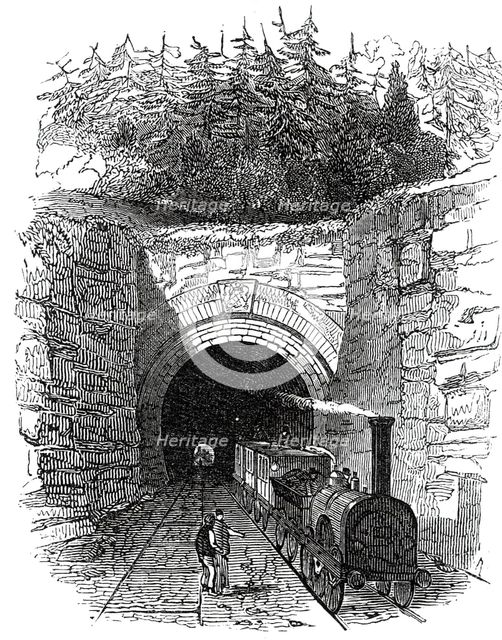 Littlebury Tunnel, 1845. Creator: Unknown.
