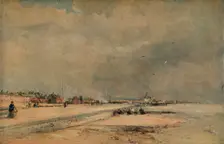 Littlehampton, Winter c1868. Artist: James Webb