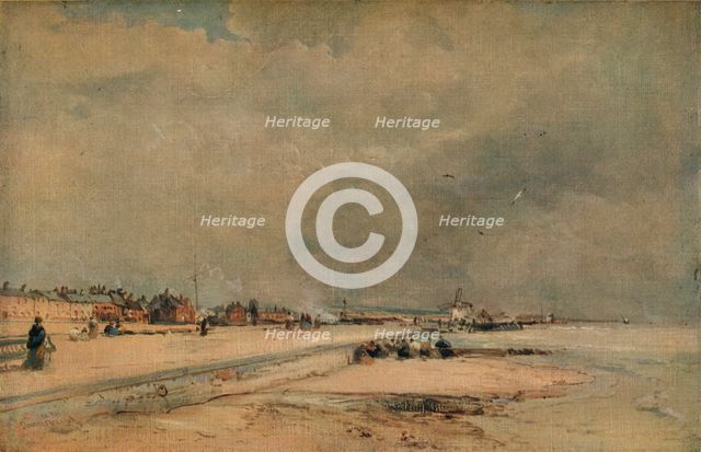 'Littlehampton, Winter', c1868. Artist: James Webb.
